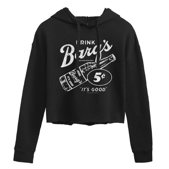Barqs - Women's Cropped Graphic Hoodie
