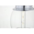 thumbnail image 7 of Living District Kenna 1 Light Chrome Pendant With Clear Glass, 7 of 7