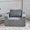 Plain Grey, variant on Square arms, waterproof&oil proof fabric | Suitable for multi-scene use, providing comfortable seating