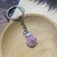 thumbnail image 4 of Porte-clés Escargot Capybara Lapin Rose Moelleux Résine Cochon Papillon 3D Pendentif Sac Porte-Clés Bijou Cadeau, 4 of 4