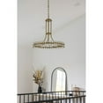 thumbnail image 3 of CLO-8898-AG Crystorama Lighting Clover - Eight Light Chandelier in Traditional and Contemporary Style - 22.5 Inches Wide by 22.5 Inches High-Aged, 3 of 9