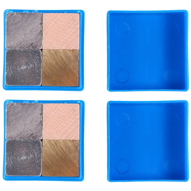 Miangastore 8Pcs Iron Cube Set for Density Investigation Physics Classroom Educational Application