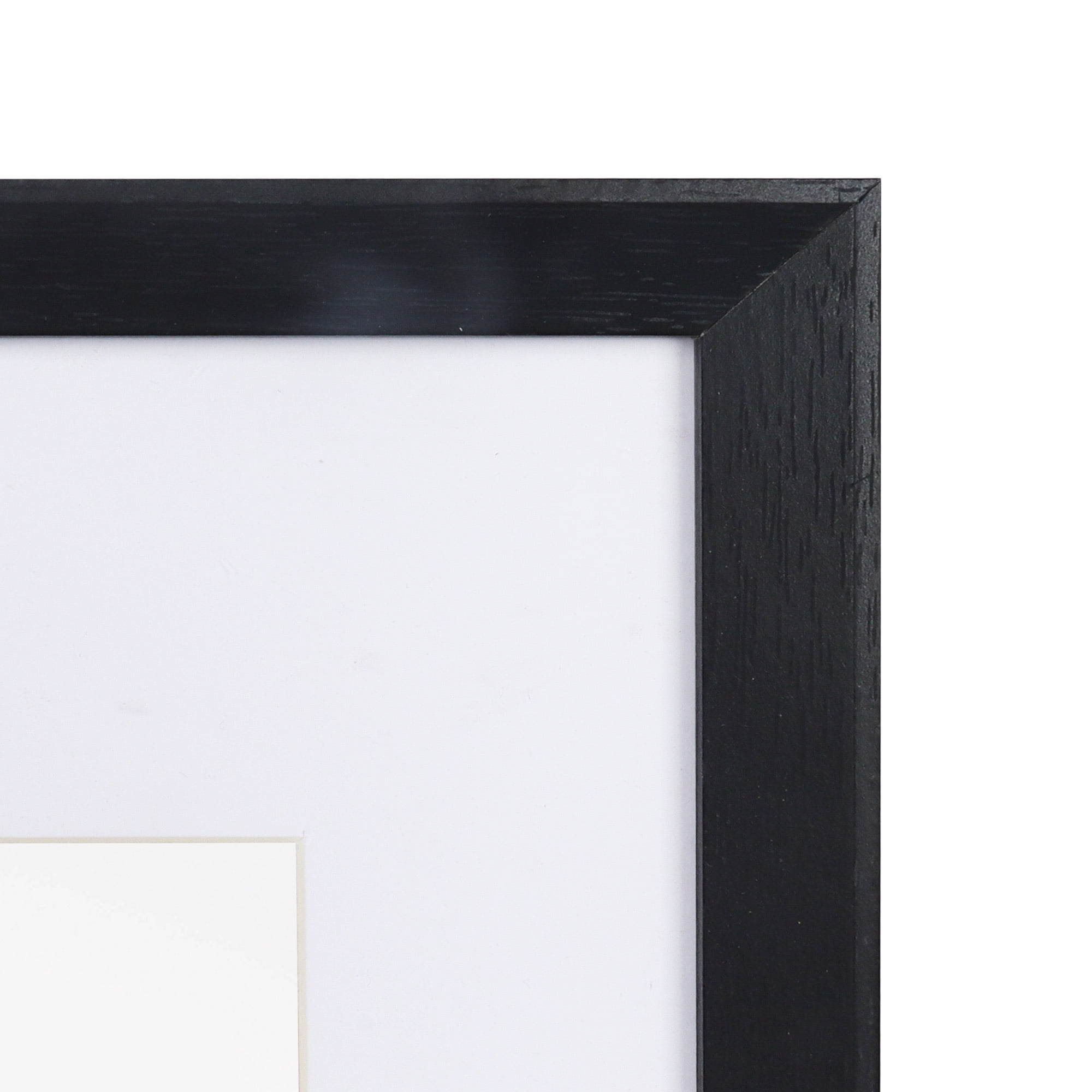 Scholartree 5 PACK 11 x 14 Wooden Picture Frames Set-11x14 Matted to 8x10 Wall Frames, Black