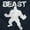 Navy, variant on Beast Gym Fitness Meathead Men's Big & Tall Graphic Hoodie Brisco Brands 4X