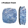 thumbnail image 2 of HELLHERO Seat & Backrest Covers Blue Marble Pattern Rollator Seat Back Cover and Elderly Adults Reusable Removable and Washable for Unisex, 2 of 7
