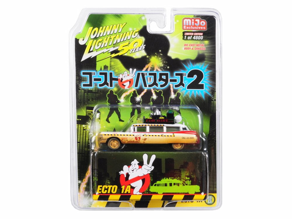 Ghostbusters Ecto-1a Johnny Lightning Frightning Lightnings Halloween 1 64 for sale online