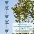 thumbnail image 5 of 7.8FT Rain Chain, Hummingbird Rain Chains for Gutters, Rain Chains for Outside, Outdoor Yard Garden Decor$$Garden & Patio, 5 of 7
