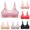 #1-Multi-color, variant on Patlollav Women Comfortable Lace Breathable Bra Underwear No Rims