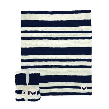 Washington Capitals 50 x 60 Cable-Knit Throw Blanket