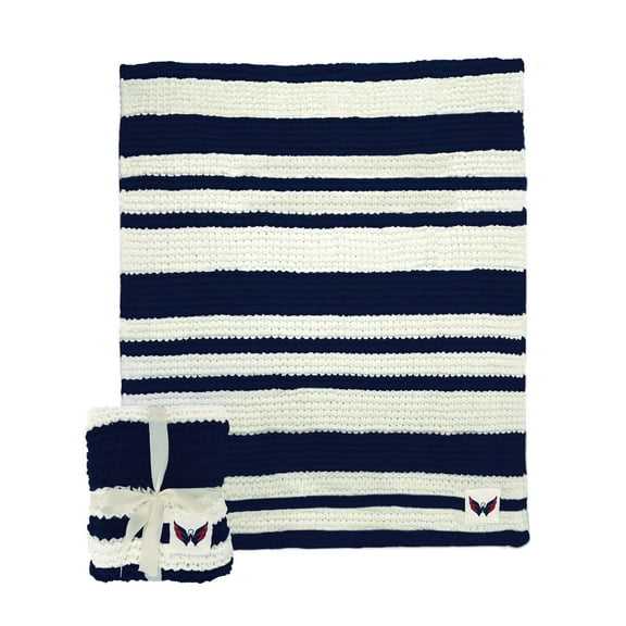 Washington Capitals 50" x 60" Cable-Knit Throw Blanket