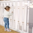 thumbnail image 1 of Red de seguridad infantil Minne Baby para barandilla de 3 m x 90 cm, 1 of 7