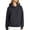 Dark Gray, variant on Endives Women's Hoodies Sweatshirts Long Sleeve Hoodie with Front Pocket Stud Detail Colorful Casual Fall Daily Top M