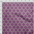 thumbnail image 4 of oneOoneCottonFlexPurpleFabricAfricanSewingCraftProjectsFabricPrintsByYard40InchWide, 4 of 4