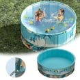thumbnail image 1 of Toddler Pool Inflatable Toddler Pool Inflatable Pool Slides for above Ground Pools Play Grounds for Yards for Kids Outdoor 10' Inflatable Pool Rectangle Blow up Pools for Adults Water Slides for Kids, 1 of 3