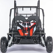 MotoTec Mud XL 212cc 2 Seat Go Kart Full Suspension Red