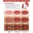 thumbnail image 6 of RUBY VIBE CO Tinted Lip Oil, Non-Sticky High-Shine Gloss, 6 of 9