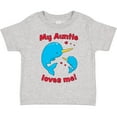 thumbnail image 3 of Inktastic My Auntie Loves Me Narwhal Family Boys or Girls Toddler T-Shirt, 3 of 5