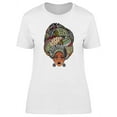 thumbnail image 1 of Young African Or Indian Girl T-Shirt Women -Image by Shutterstock, Female Large, 1 of 2