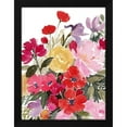 thumbnail image 2 of Grace Popp 15x18 Black Modern Wood Framed Wall Art Titled - Rainy Day Bouquet II, 2 of 6