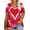 Pink/B, variant on Plus Size Valentines Shirts for Women Cute Love Heart Shirt Valentine T Shirt Red Short Sleeve Casual Hearts Graphic Tops