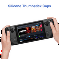 thumbnail image 6 of Dust Cover Kit Accessories for Steam Deck - Vent Filter PVC Dust Proof Mesh Case, Silicone Dust Plugs, Thump Grip Caps, Trackpad and Back Buttons Protect Sticker Compatible with Steam Deck, 6 of 11