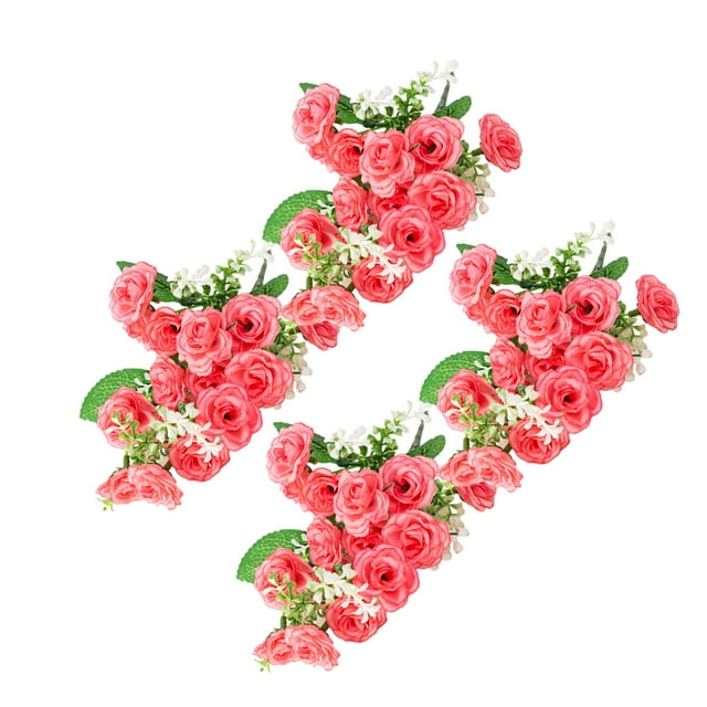 Flor artificial Billuyoard 4X Rosa