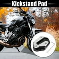thumbnail image 4 of Motorbike Kickstand Pad Support Plate Parking Stand Side Stand Extension Pad Black for Yamaha MT07 XSR700 FZ-07, 4 of 6