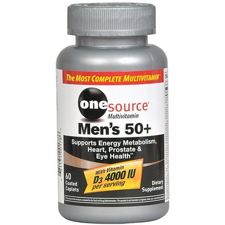 One Source Advanced Men's 50 Multi-Vitamin, 60 ct