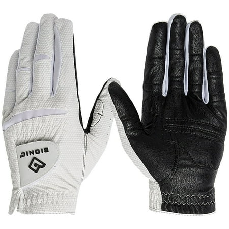 UPC: 0044277004392 | Bionic Men s Left Hand Relax Grip 2.0 Golf Glove – M/L – Black