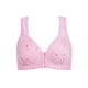 thumbnail image 4 of ICHUANYI Clearance Women's Bra Wire Free Underwear One-Piece Bra Everyday Underwear(Pink, XXXL) Ichuanyi Ichuanyi, 4 of 9