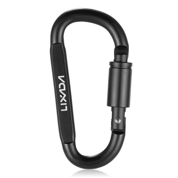Lixada Carabiner,Carabiner Screw Carabiner - Aluminum Alloy Carabiner Screw Lock Keychain Screw Alloy Screw Carabiner Keychain Aluminum Alloy Keychain Carabiner Buckle Keychain Lock Carabiner Buckle