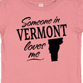 thumbnail image 4 of Inktastic Someone in Vermont Loves Me Boys or Girls Baby T-Shirt, 4 of 5