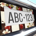 thumbnail image 6 of 1 Pcs Cherries License Plate Frame, License Plate Cover for Car Decorative Parts, Aluminum License Plate Bracket Holder Rust-Proof Weather-Proof for US Standard Car, 6 of 9