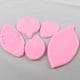 thumbnail image 5 of Advancent Molde de hoja de silicona para pastel, molde para Fondant de postre de Chocolate, moldes para hornear, horno resistente al calor, suministros de Herramientas y accesorios para hornear Rosado Advancent HA074879-01, 5 of 6