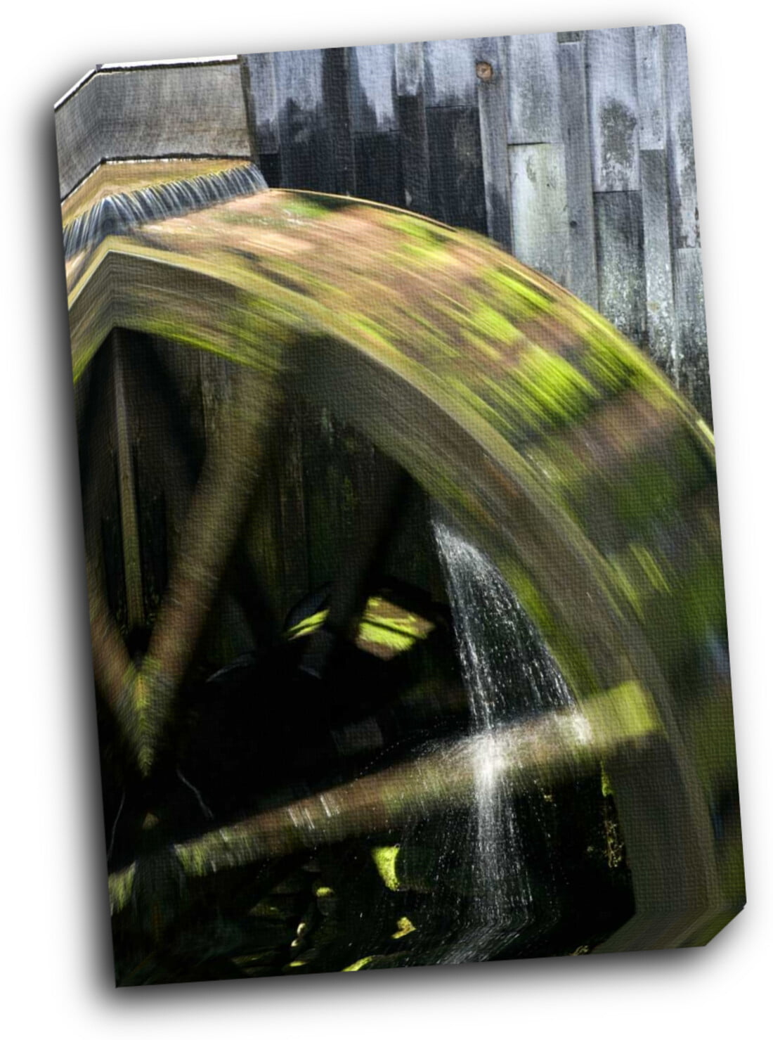 Grist Mill Water Wheel In Cades Cove Art Print Home Decor Wall Art Poster C 