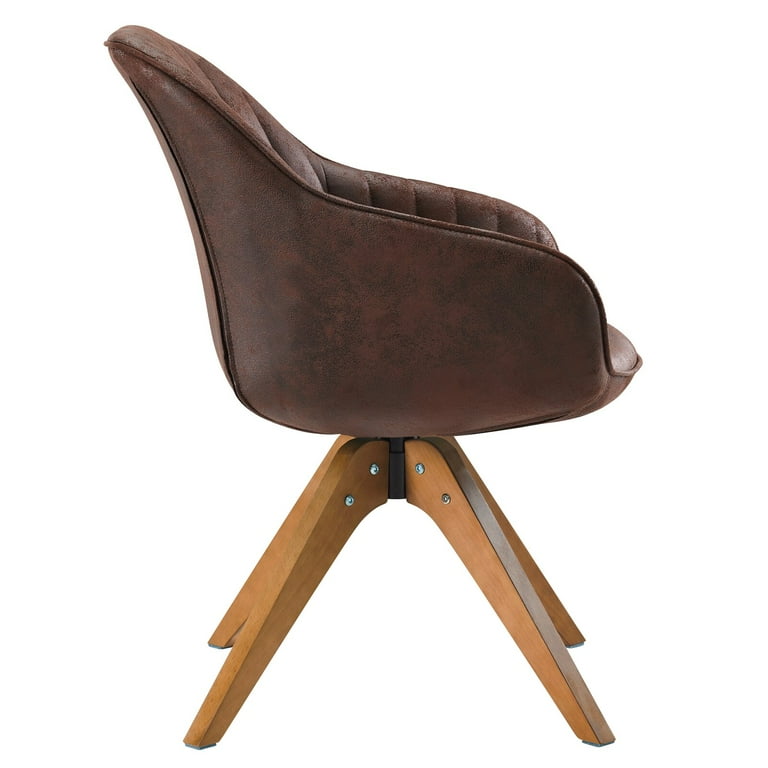 Hayek 22.83 Wide Swivel Armchair 18.41 lb. Frame Material Solid Wood