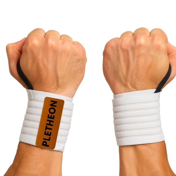 PLETHEON Wrist Support Band for Gym, Workout & Weightlifting | Adjustable Wrist Strap for Men & Women | Pain Relief & Wrist Stability for Fitness & Sports