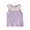 Purple, variant on LIaqionyy Toddler Girls Tank Tops Summer Cute Ruffle Ribbed Knit Sleeveless Top Casual Crewneck Cami Shirts