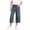 0$-Dark Blue653, variant on Kiijoy Boys Casual Denim Capri Pants Pull On Stretch Cropped Jeans, Black, Sizes 5-15
