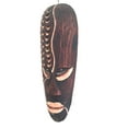 thumbnail image 2 of African Wood Good Luck Wall Hanging Mask, Hand Carved, 2 of 3