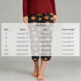 thumbnail image 4 of Frostluinai Women's Capri Pajama Pants Halloween Pumpkin Graphic Comfy Bottoms Spooky Season Printed Sleep Pants Soft Elastic Waist Capri Length Sleepwear with Pocket S-3XL, 4 of 6