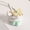 Yellow-YE, variant on MMJ Cable Organizer Butterfly Shape Cord Holder Desktop Wall Mounted Charger Management 1.97x1.97x1.97in