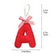thumbnail image 3 of Adornos colgantes, colgante, colgante decorativo, llavero, 26 letras, decoración para árbol de Navidad, colgante personalizado, bricolaje, decoración navideña, decoración colgante para árbol de Navida, 3 of 5