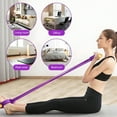 thumbnail image 2 of Figure 8 Resistance Band 6-Tube Pedal Puller with Handle Multifunction Elastic Yoga Sit-up Pull Rope Men Women Pedal Tensioner Exerciser Workout Equipment, 2 of 7
