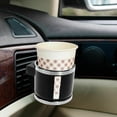 thumbnail image 4 of Porte-gobelet de Voiture Multifonction Support de Ventilation Adapté pour Tasse à Café et Canette de Boisson, Noir, 4 of 7