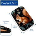 thumbnail image 4 of Squirrel Soft Comfortable Furry Printed Car Armrest Cover 12.5x8.2 Inch Armrest Accessory, 4 of 6