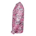 thumbnail image 2 of Badger Sport 4184 Adult Digital Long Sleeve Tee - Pink Digital, 2 of 3