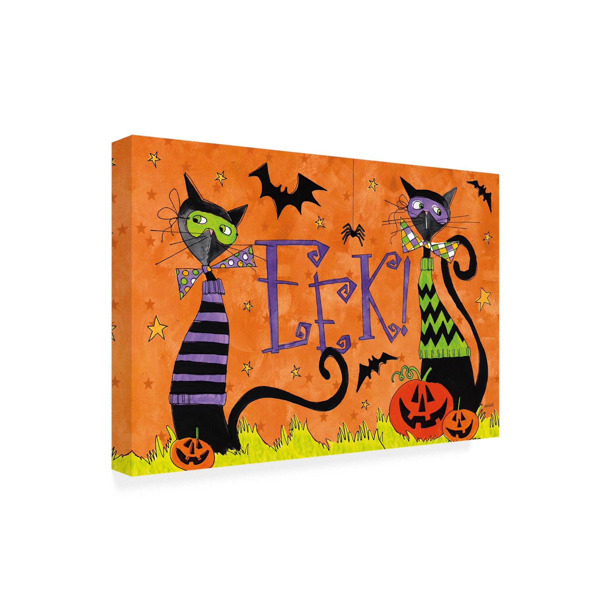 Trademark Fine Art 'Spooky Fun II' Canvas Art by Anne Tavoletti