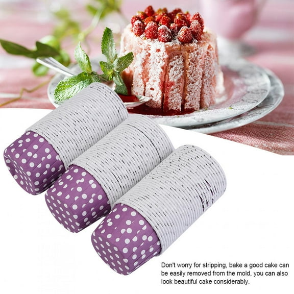 100PCS Mini Cupcake Liners Paper Round Cake Baking Cups Muffin Cases Home Party Wedding Purple