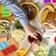 thumbnail image 3 of Reversible Taco Holder Stand, Holds 2 or 3 Tacos, Wave-Shaped Rack for a Mess-Free Taco Tuesday Party, 3 of 7
